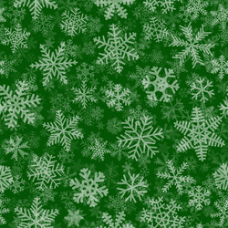 Seamless pattern of many layers snowflakes vector