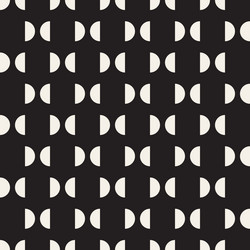 seamless pattern repeating geometric elements vector image
