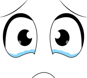 Abstract expression face vector