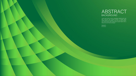 Green wave abstract background pattern vector