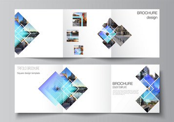 minimal editable layout square vector image