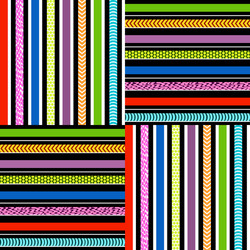 Abstract color stripes pattern vector