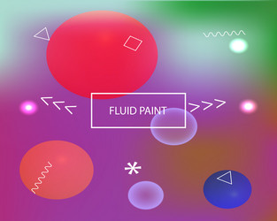 magic backdrop from blurry patterns vector image