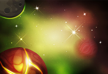 scifi space background for ui game vector image