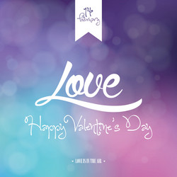 abstract love background with some special objects vector image