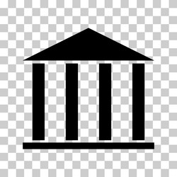 Building university architecture icon museum vector