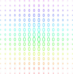 contour ellipse icon halftone spectral pattern vector image