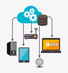 Data center and hosting vector