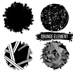 Grunge Texture Elements - Abstract Backgrounds vector image