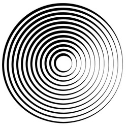 radial lines with rotating distortion abstract vector image