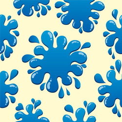 Seamless background with blots 1 Royalty Free Vector Image