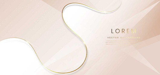 abstract luxury background 3d overlapping vector image