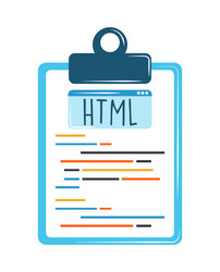 Data web development vector