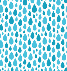 Rain wallpaper falling water drops Royalty Free Vector Image