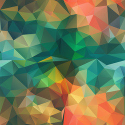 seamless triangle shape mosaic pattern stock image vector