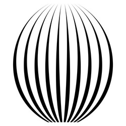 spherical globe circular distort effect pattern vector image