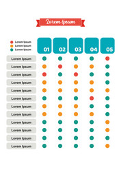 input process output infographic vector image