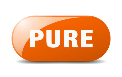Pure button sign key push vector