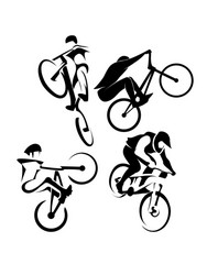 Cycling Icons - Sport & Exercise vector