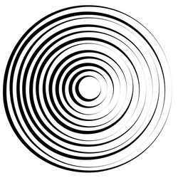 radial lines with rotating distortion abstract vector image