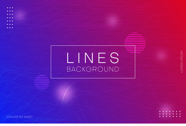 abstract lines background with gradient vector image