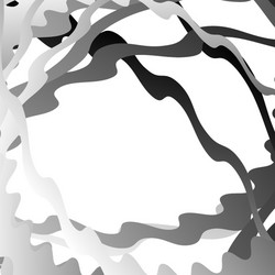 Abstract artistic background with distorted vector