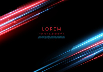 abstract technology geometric overlapping hi vector image