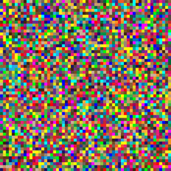 seamless random squares mosaic tiles pixelated vector image