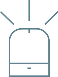 signal system linear icon concept vector image