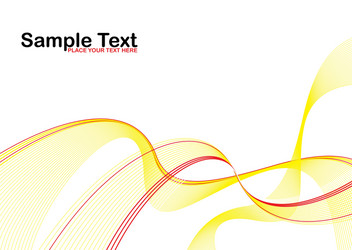 Dynamic Wave Pattern Background vector image