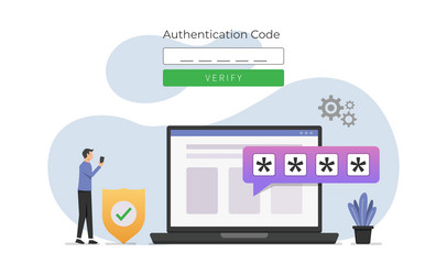 concept of verification identity by password vector