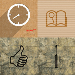 set of abstract backgrounds with different web vector image