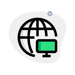 growth of high-speed web access for devices vector image