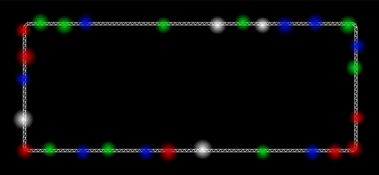 Bright mesh network rounded rectangle frame vector