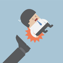 Kicked Out Stock Illustrations – 158 Kicked Out Stock Illustrations,  Vectors & Clipart - Dreamstime