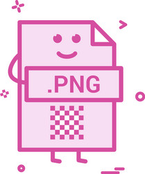 computer png file format type icon design vector image