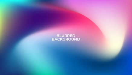 Abstract gradient colors flowing background design vector