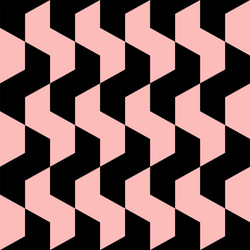 seamless pattern with geometric shapes tiling vector image