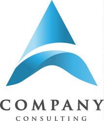 Elegant Letter A Logo vector