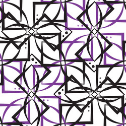 abstract geometric pattern a seamless background vector image