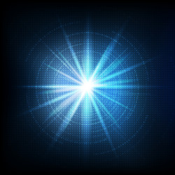 Abstract technological digital light effect vector