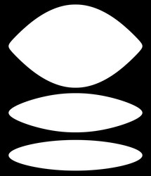 simple abstract distorted deformed geometric vector image