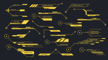 editable callouts for text graphs and charts vector image