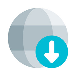 downloading a large amount of data from websites vector image