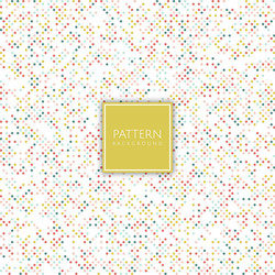abstract halftone dots pattern background vector image