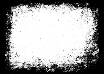 Grunge border texture background abstract frame vector