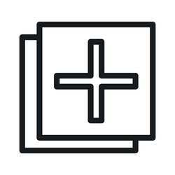 add function icon ideal for app and website vector image