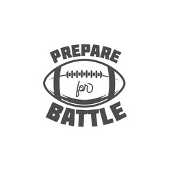 American Football Labels & Badges Vector Image