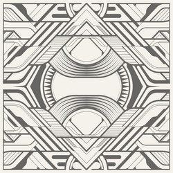 Abstract tech line seamless pattern vector