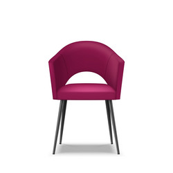 trendy stool chair for restaurant bar kitchen vector